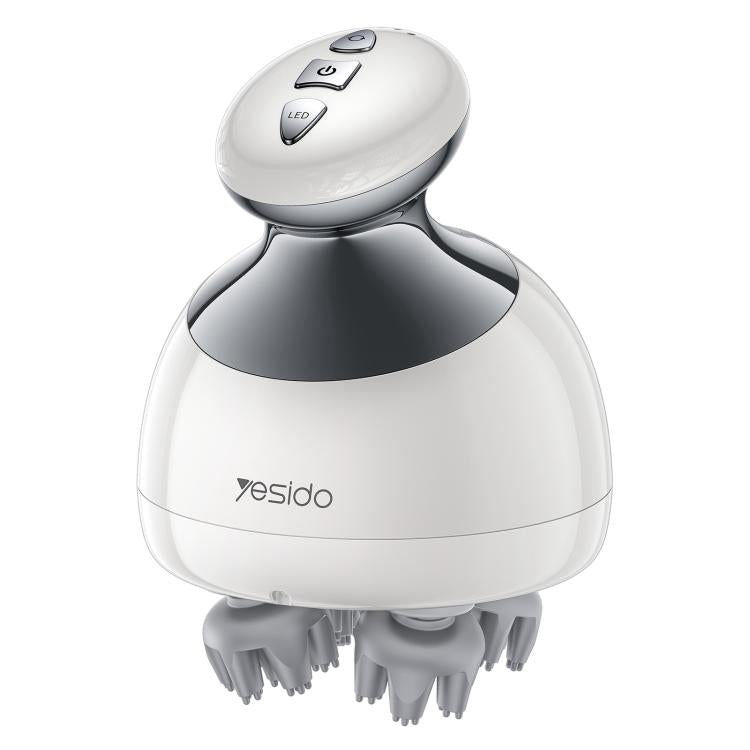 Yesido MG12 IPX7 Waterproof Intelligent Head Massager Care Instrument(White) by Yesido