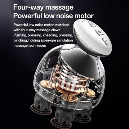 Yesido MG12 IPX7 Waterproof Intelligent Head Massager Care Instrument(White) by Yesido