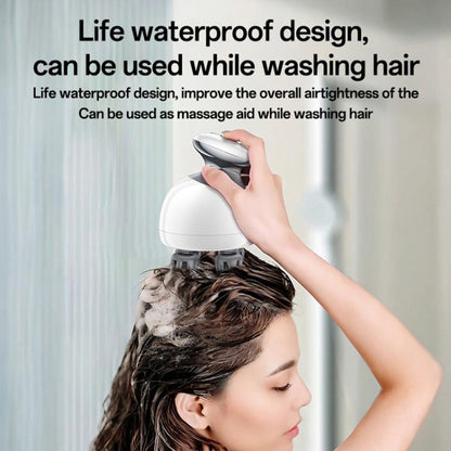 Yesido MG12 IPX7 Waterproof Intelligent Head Massager Care Instrument(White) by Yesido