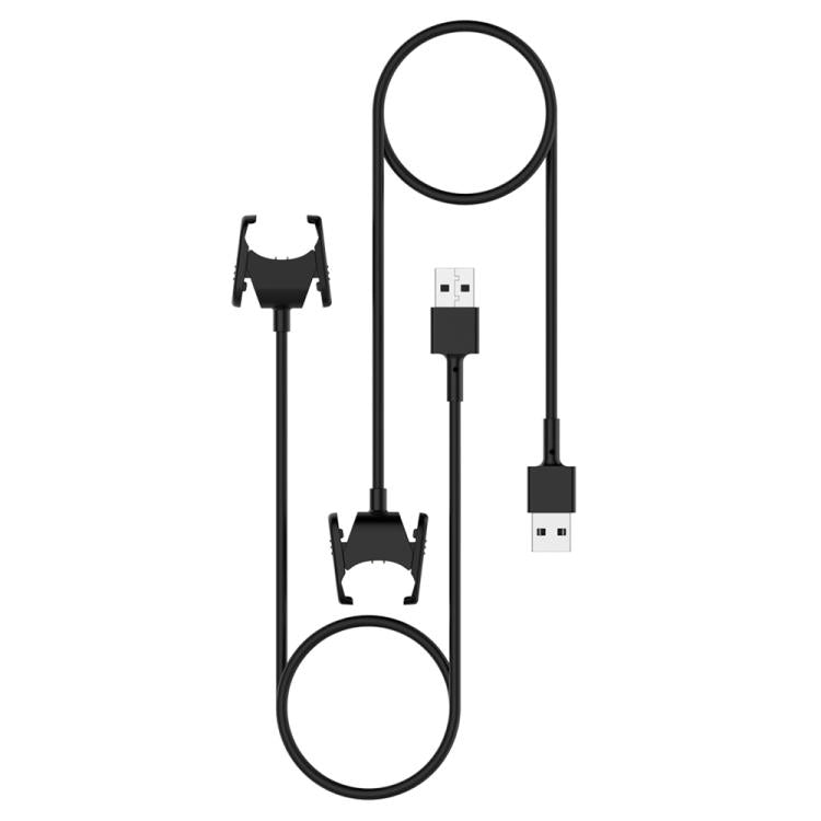 For Fitbit Charge 3 / 4 xDfind USB-A Port Watch Charging Clip Watch Charger, Length: 1m(Black) by xDfind