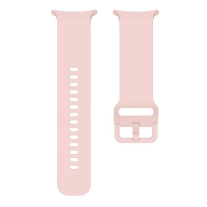 For Samsung Galaxy Watch Ultra 47mm / Ultra 2025 Solid Color Colorful Buckle Silicone Watch Band(Pink) by bashfashion