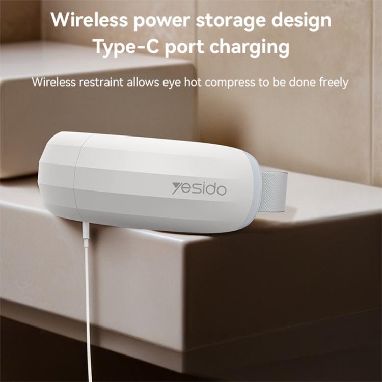 Yesido MG13 Intelligent Hot Compress Eye Massage Care Instrument(White) by Yesido
