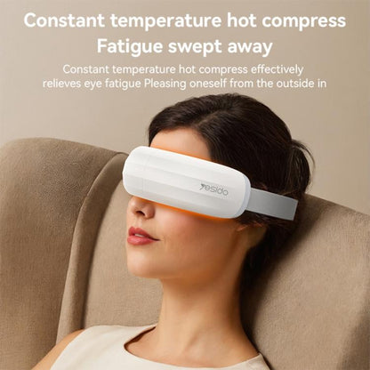 Yesido MG13 Intelligent Hot Compress Eye Massage Care Instrument(White) by Yesido