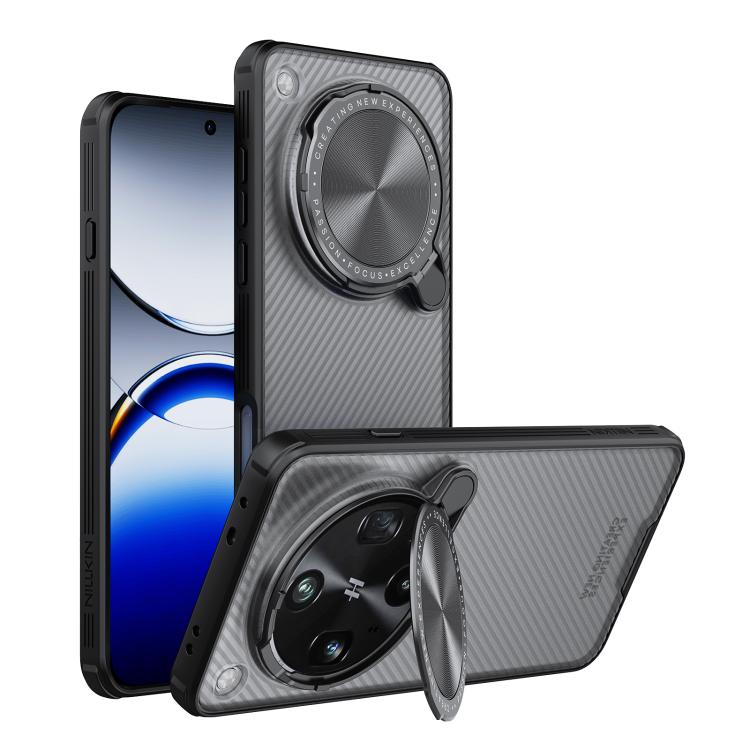 For OPPO Find X8 Ultra NILLKIN CamShield Prop Translucent PC Phone Case(Black) by NILLKIN