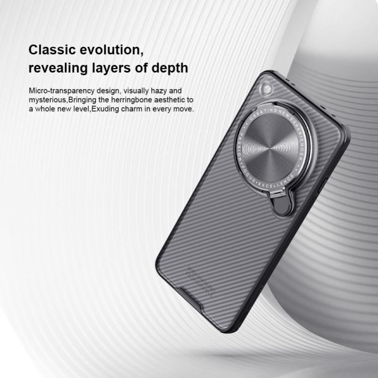 For OPPO Find X8 Ultra NILLKIN CamShield Prop Translucent PC Phone Case(Black) by NILLKIN