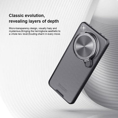 For OPPO Find X8 Ultra NILLKIN CamShield Prop Translucent PC Phone Case(Black) by NILLKIN