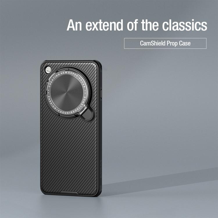 For OPPO Find X8 Ultra NILLKIN Black Mirror Prop CD Texture Mirror Phone Case(Black) by NILLKIN