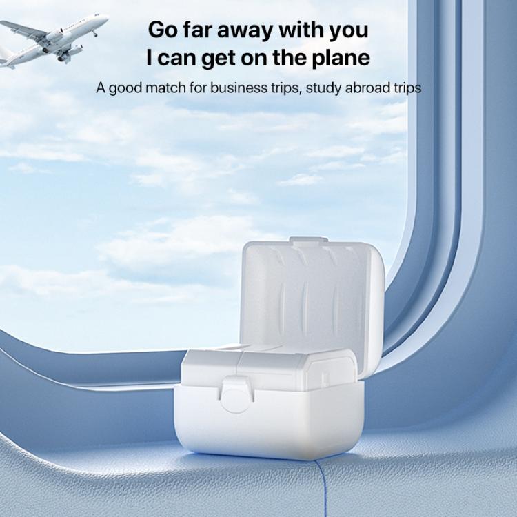 Yesido MC25 750W Universal Multifunction Travel Plug Adapter Kit with Storage Case(White) by Yesido