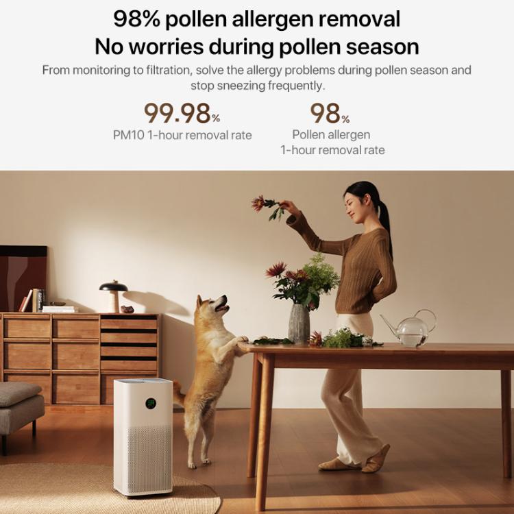 Original Xiaomi Mijia Air Purifier 5 Home Antibacterial Aldehyde Removal Purifier, US Plug(White) by Xiaomi