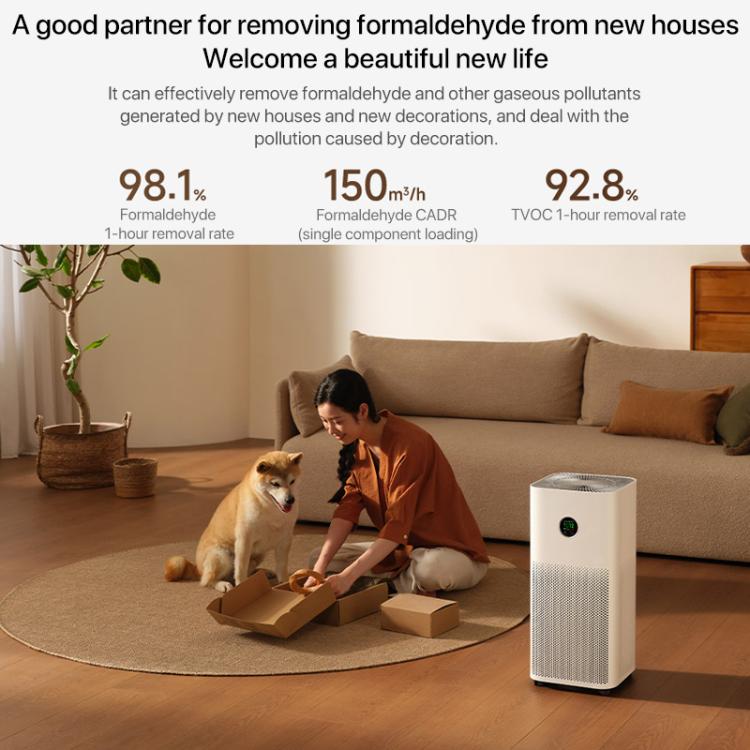 Original Xiaomi Mijia Air Purifier 5 Home Antibacterial Aldehyde Removal Purifier, US Plug(White) by Xiaomi