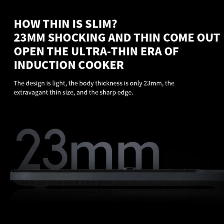 Original Xiaomi Mijia Smart Ultra-thin Induction Cooker 2100W Home Induction Cooker(US Plug) by Xiaomi