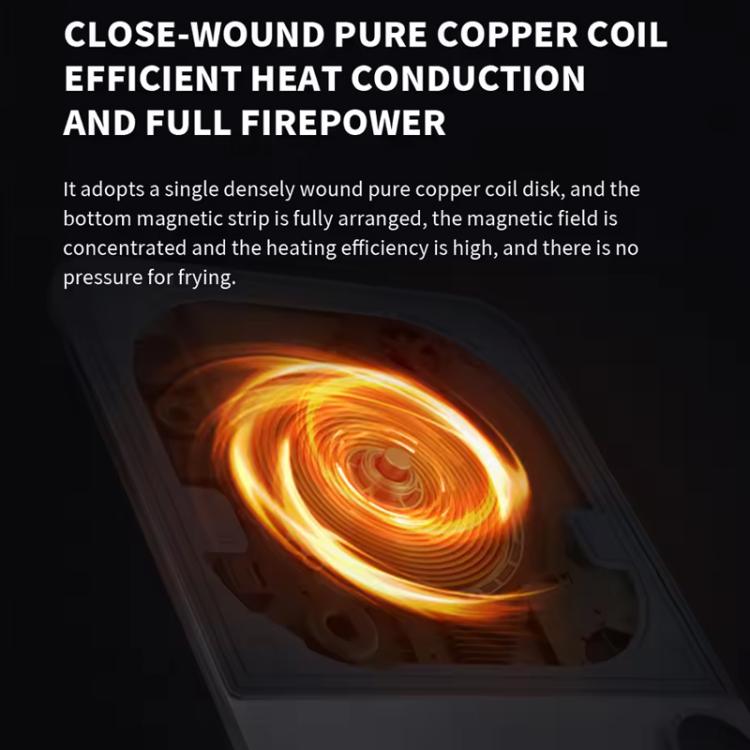 Original Xiaomi Mijia Smart Ultra-thin Induction Cooker 2100W Home Induction Cooker(US Plug) by Xiaomi