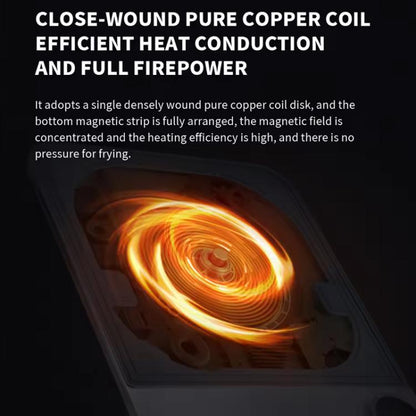 Original Xiaomi Mijia Smart Ultra-thin Induction Cooker 2100W Home Induction Cooker(US Plug) by Xiaomi