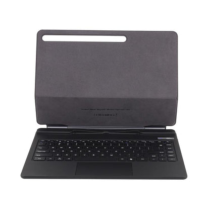 For Samsung Galaxy Tab S10 Ultra / S9 Ultra / S8 Ultra P910 Magnetic Bluetooth Keyboard Leather Tablet Case(Black) by bashfashion