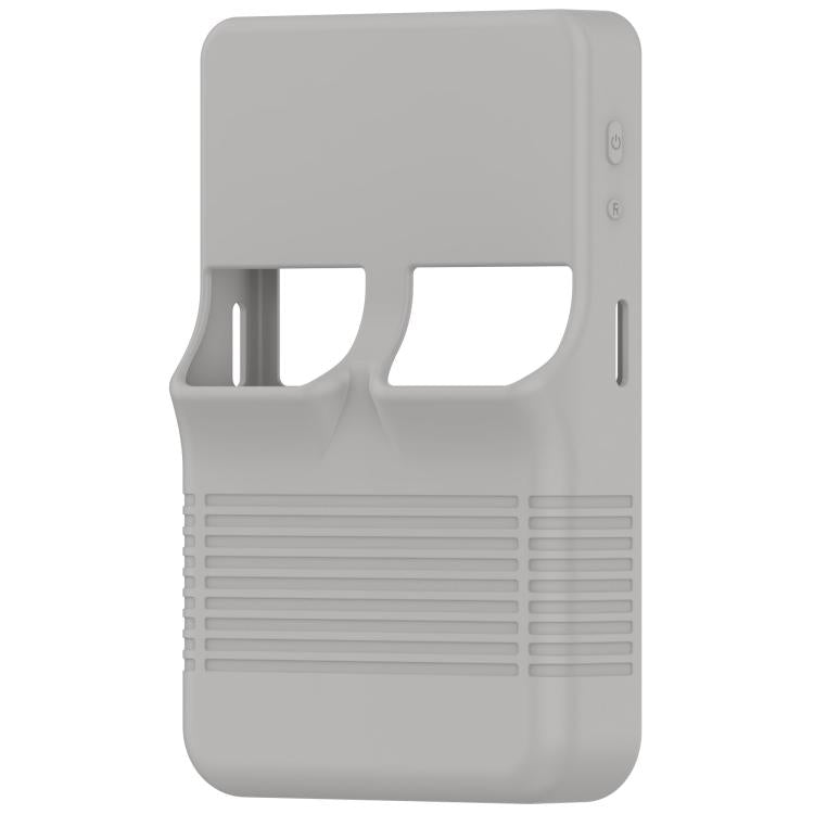 For ANBERNIC R36S Silicone Handheld Game Console Protective Case(Grey) by bashfashion