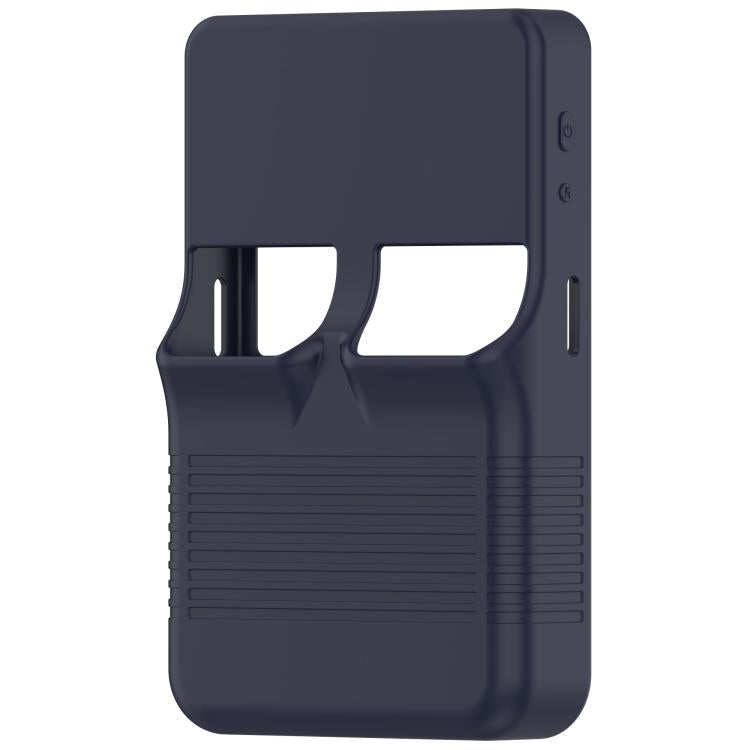 For ANBERNIC R36S Silicone Handheld Game Console Protective Case(Dark Blue) by bashfashion