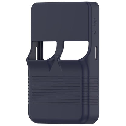 For ANBERNIC R36S Silicone Handheld Game Console Protective Case(Dark Blue) by bashfashion