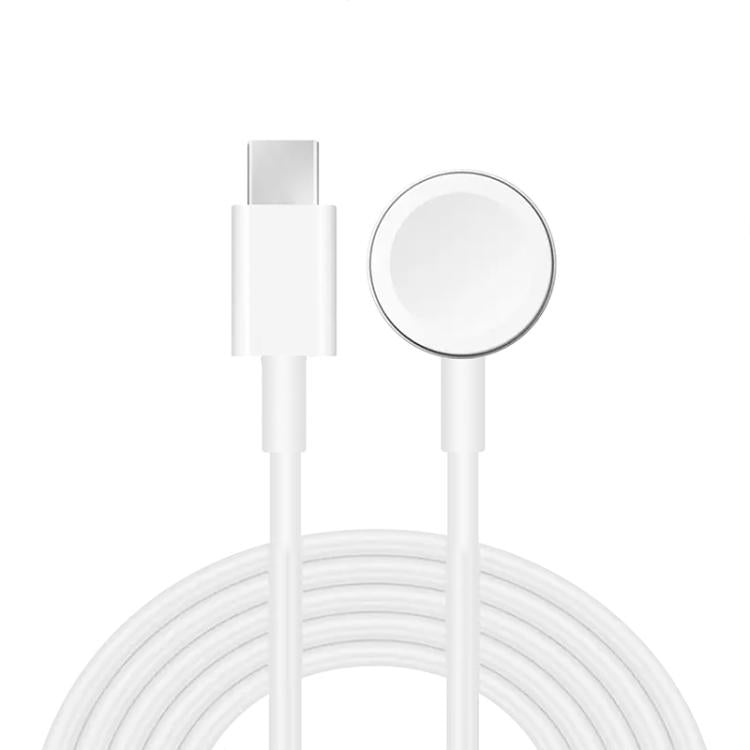 For Apple Watch Series xDfind Magnetic Fast Charger Charging Cable, Type-C Port, Length: 1m(White) by xDfind