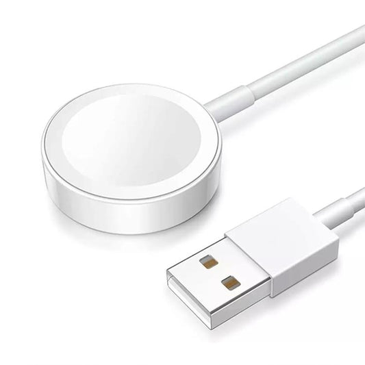For Apple Watch Series xDfind Magnetic Fast Charger Charging Cable, USB-A Port, Length: 1m(White) by xDfind