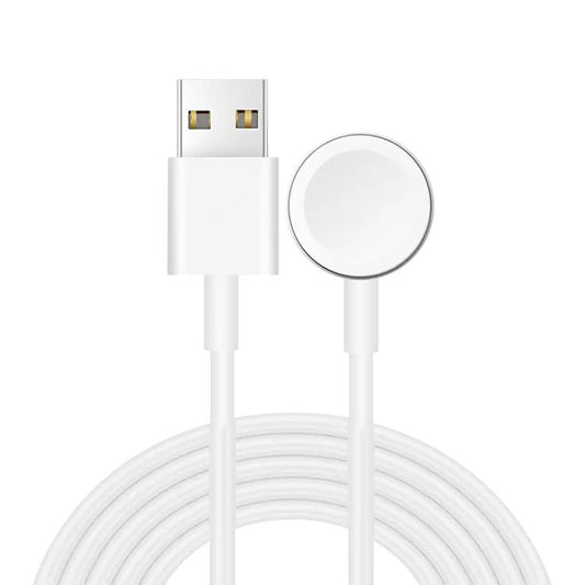 For Apple Watch Series xDfind Magnetic Fast Charger Charging Cable, USB-A Port, Length: 1m(White) by xDfind