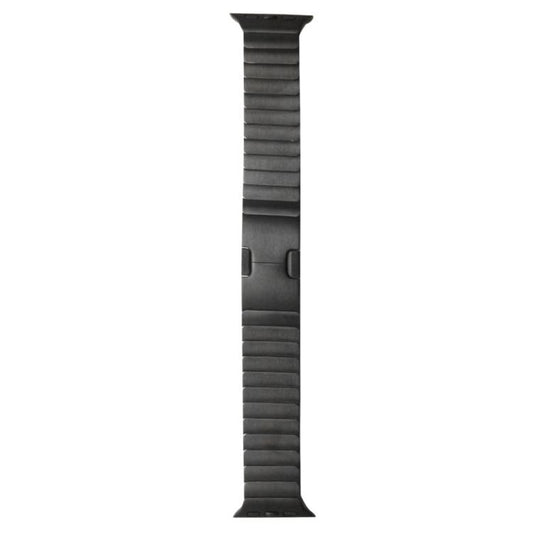 For Apple Watch 42mm / 41mm / 40mm / 38mm xDfind One Bead Stainless Steel Watch Band(Black) by xDfind
