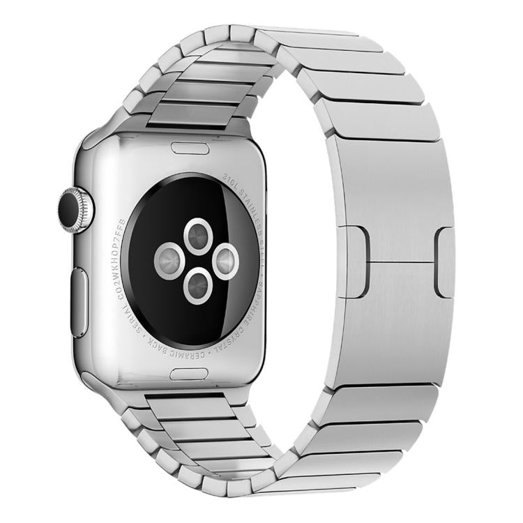 For Apple Watch 42mm / 41mm / 40mm / 38mm xDfind One Bead Stainless Steel Watch Band(Silver) by xDfind