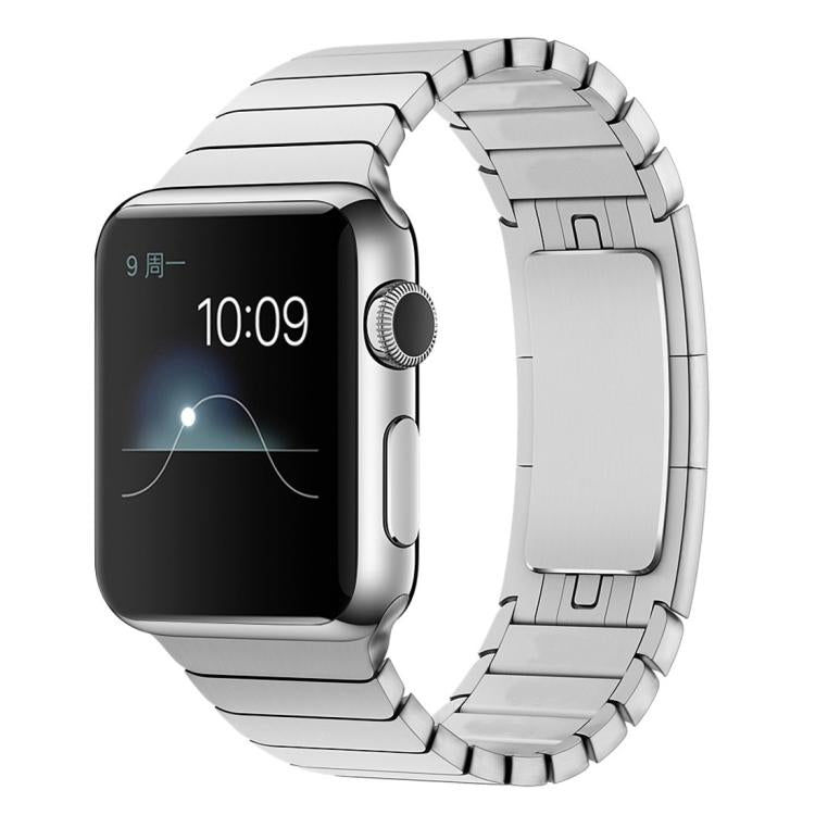 For Apple Watch 42mm / 41mm / 40mm / 38mm xDfind One Bead Stainless Steel Watch Band(Silver) by xDfind