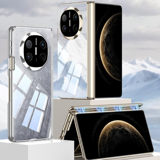 For Huawei Mate X5 / X3 GKK Phantom Magnetic Full Coverage TPU Phone Case(Black) by GKK