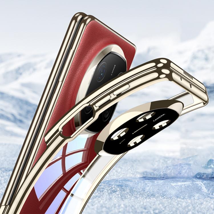 For Huawei Mate X5 / X3 GKK Phantom Magnetic Full Coverage TPU Phone Case(Black) by GKK