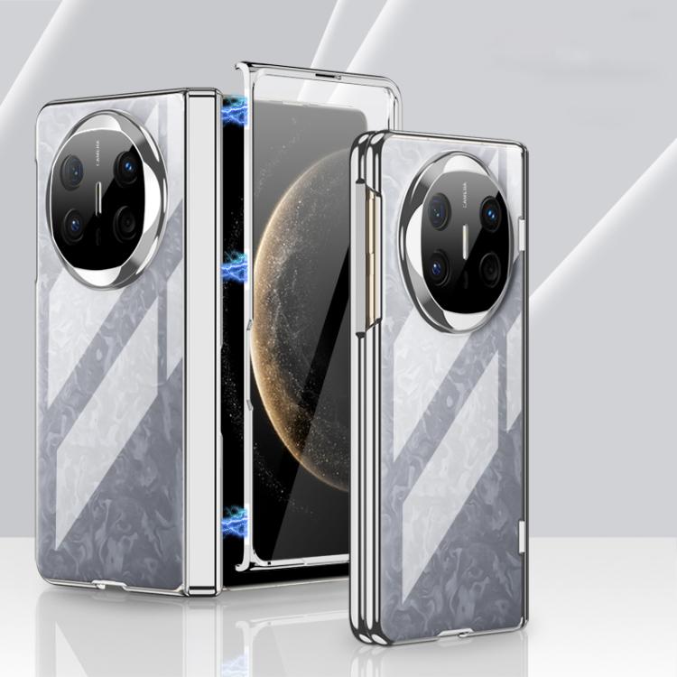 For Huawei Mate X6 GKK Integrated Magnetic Folding Hinge Ultra-thin Phantom Phone Case(Silver) by GKK