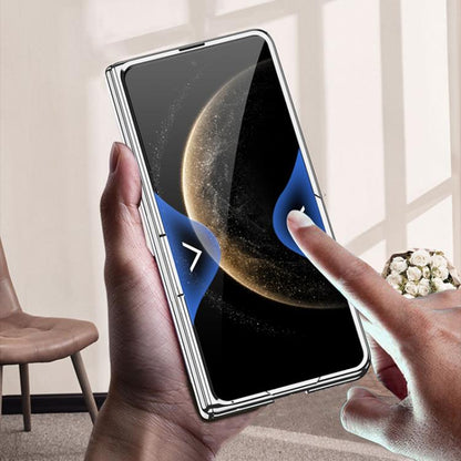 For Huawei Mate X6 GKK Integrated Magnetic Folding Hinge Ultra-thin Phantom Phone Case(Silver) by GKK