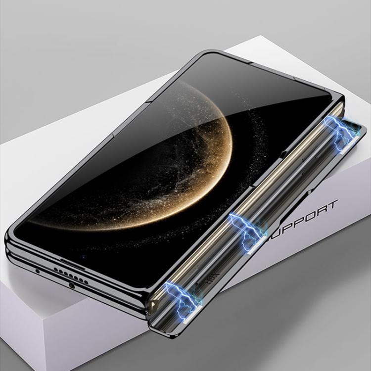 For Huawei Mate X6 GKK Integrated Magnetic Folding Hinge Ultra-thin Phantom Phone Case(Silver) by GKK