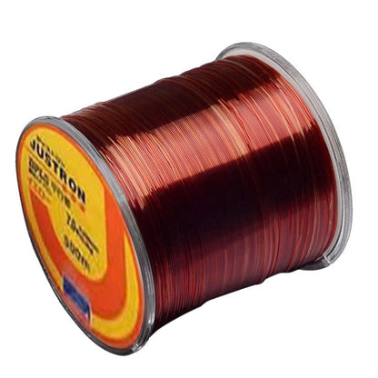 3.0# 0.28mm 5.45kg Tension 500m Extra Strong Imported Raw Silk Nylon Fishing Line(Wine Red) by bashfashion