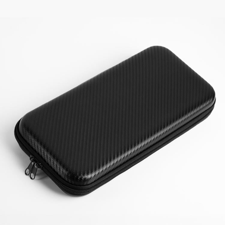 For Nintendo Switch 2 Carbon Fiber Full Cover Shockproof Storage Bag(Black) by bashfashion