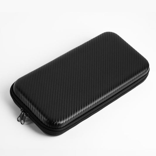 For Nintendo Switch 2 Carbon Fiber Full Cover Shockproof Storage Bag(Black) by bashfashion