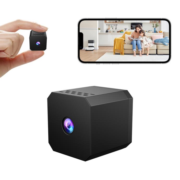 F1 1080P WiFi Mini Camera Supports Infrared Night(Black) by bashfashion