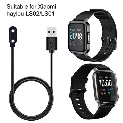 For Xiaomi Haylou LS02 / LS01 xDfind USB Port Magnetic Charging Cable, Length: 1m(Black) by xDfind