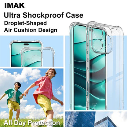 For Honor 400 Lite Global imak Shockproof Airbag TPU Phone Case(Transparent) by imak