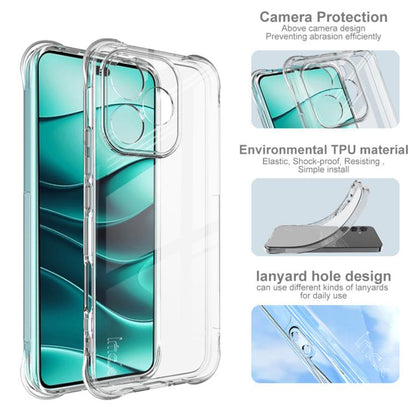 For Honor 400 Lite Global imak Shockproof Airbag TPU Phone Case(Transparent) by imak