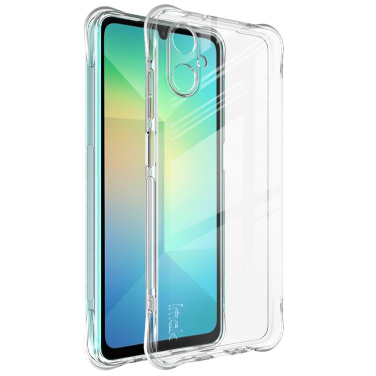 For Samsung Galaxy A06 5G imak Shockproof Airbag TPU Phone Case(Transparent) by imak