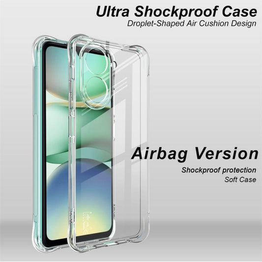 For Redmi A5 4G 171.7mm imak Shockproof Airbag TPU Phone Case(Transparent) by imak