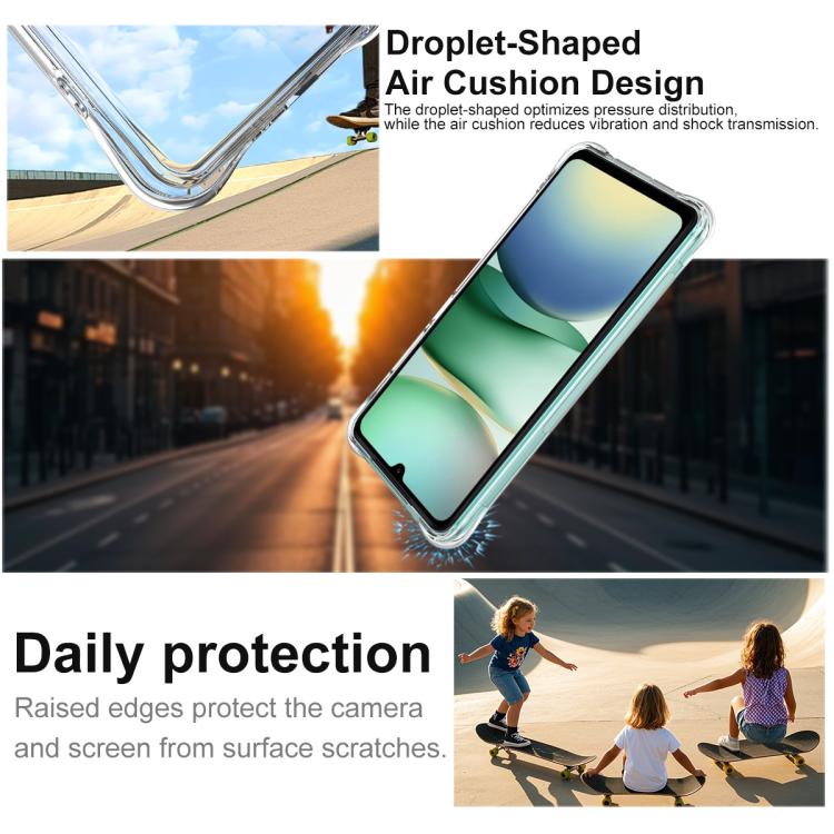 For Redmi A5 4G 171.7mm imak Shockproof Airbag TPU Phone Case(Transparent) by imak