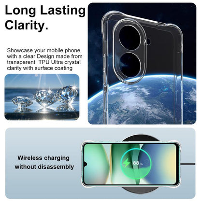 For Redmi A5 4G 171.7mm imak Shockproof Airbag TPU Phone Case(Transparent) by imak