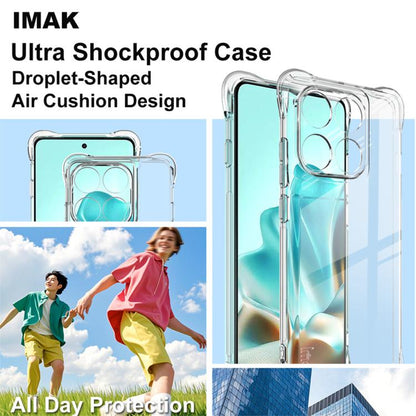 For Motorola Edge 5G 2025 imak Shockproof Airbag TPU Phone Case(Transparent) by imak