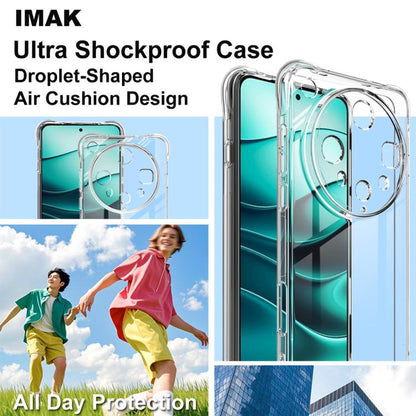 For OPPO Find X8 Ultra imak Shockproof Airbag TPU Phone Case(Transparent) by imak