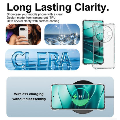 For OPPO Find X8 Ultra imak Shockproof Airbag TPU Phone Case(Transparent) by imak