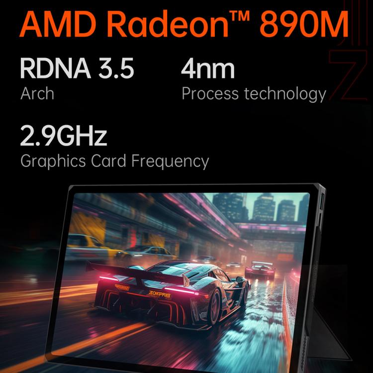 ONE-NETBOOK OneXPlayer X1 Pro 10.95 inch Handheld Game Console, 32GB+1TB, Windows 11 AMD Ryzen AI 9 HX 370(Black) by ONE-NETBOOK