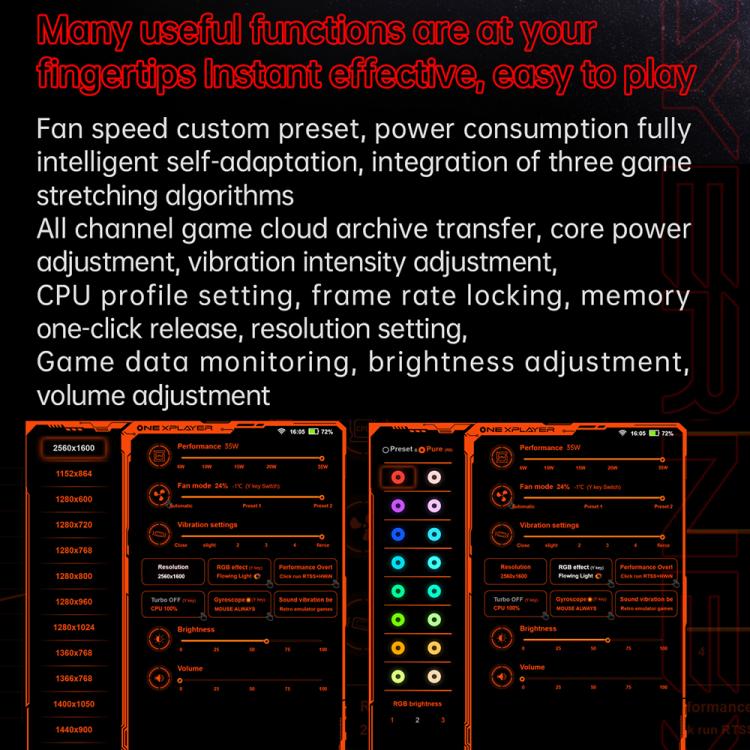 ONE-NETBOOK OneXPlayer X1 Pro 10.95 inch Handheld Game Console, 32GB+2TB, Windows 11 AMD Ryzen AI 9 HX 370(Black) by ONE-NETBOOK