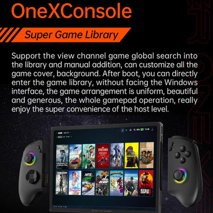 ONE-NETBOOK OneXPlayer X1 Pro 10.95 inch Handheld Game Console, 64GB+2TB, Windows 11 AMD Ryzen AI 9 HX 370(Black) by ONE-NETBOOK