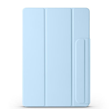 For Huawei MatePad Pro 12.2 Trifold Magnetic Split Acrylic Leather Tablet Case(Ice Blue) by bashfashion